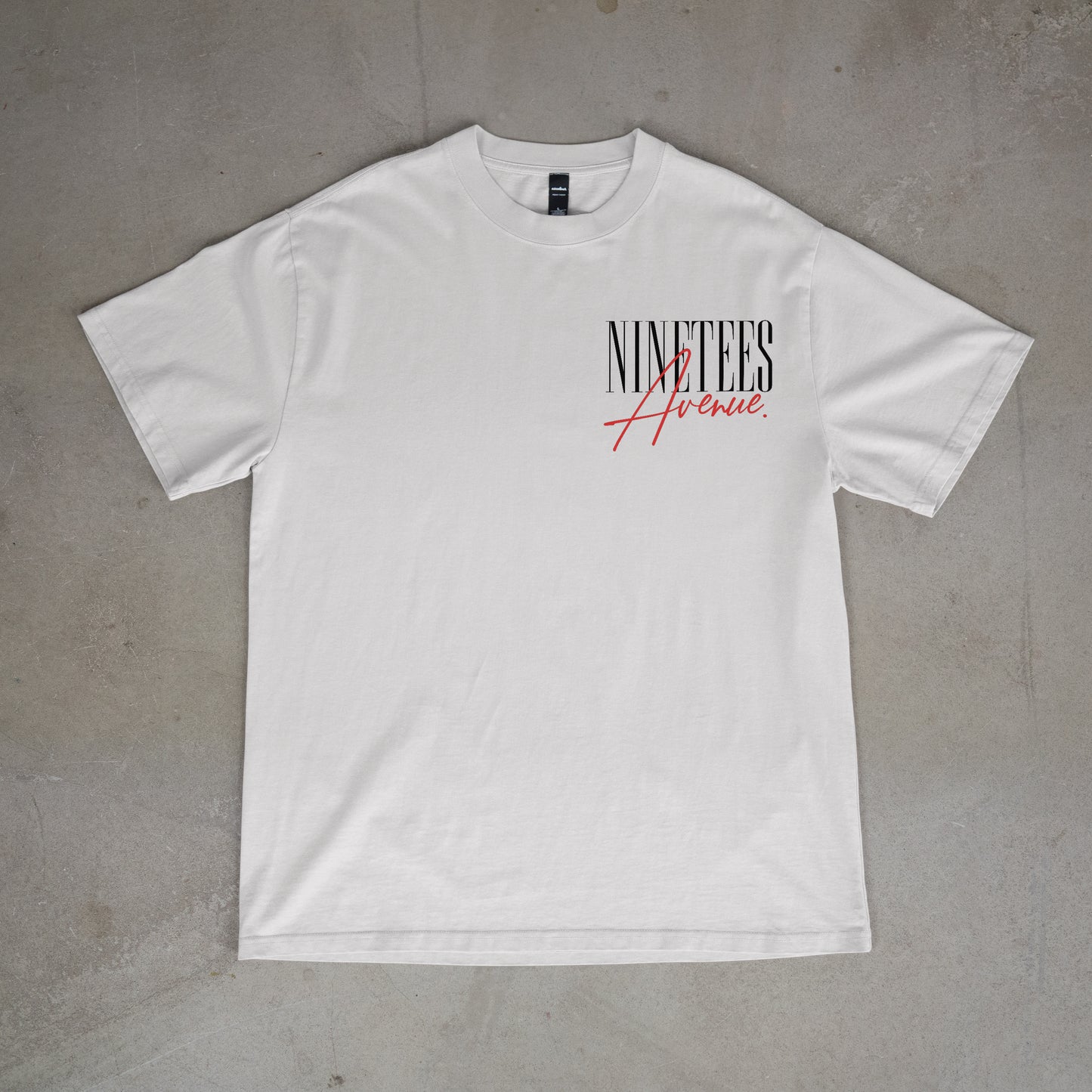 SIGNATURE TEE WHITE