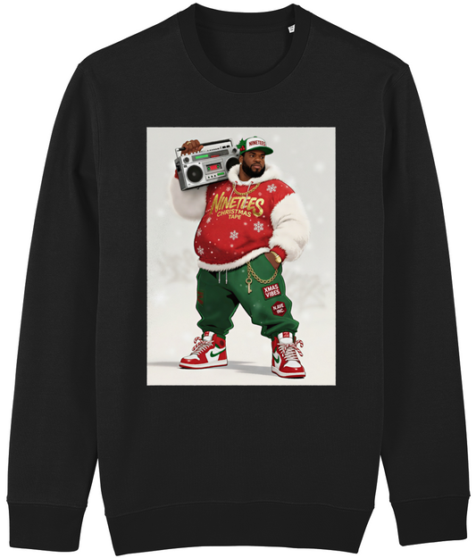 NINETEES CHRISTMAS TAPE SWEATER