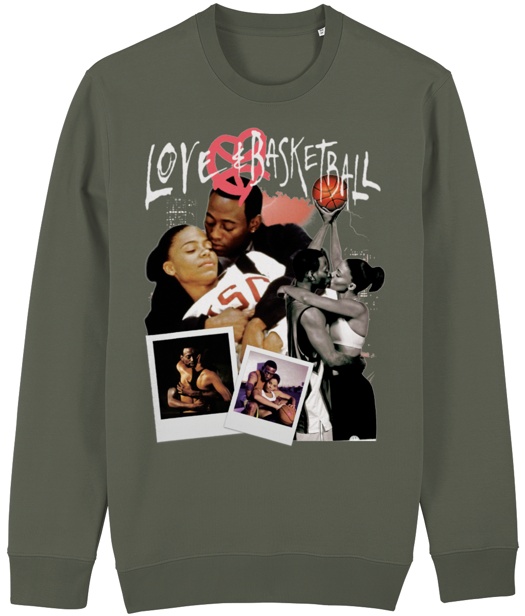 SWEATSHIRT LOVE & BASKETBALL