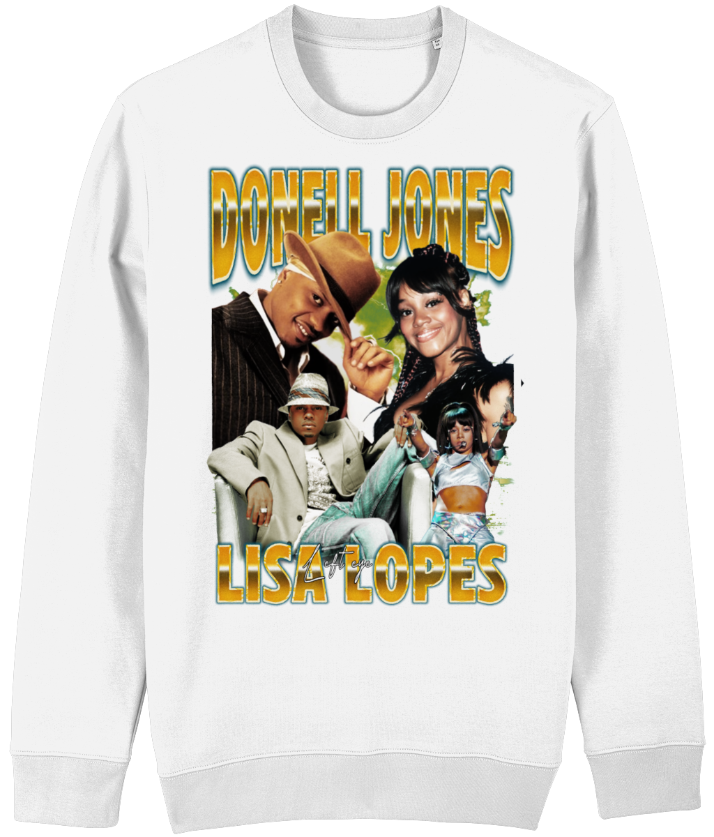 SWEATSHIRT DONELL JONES & LISA "LEFT EYE" LOPES