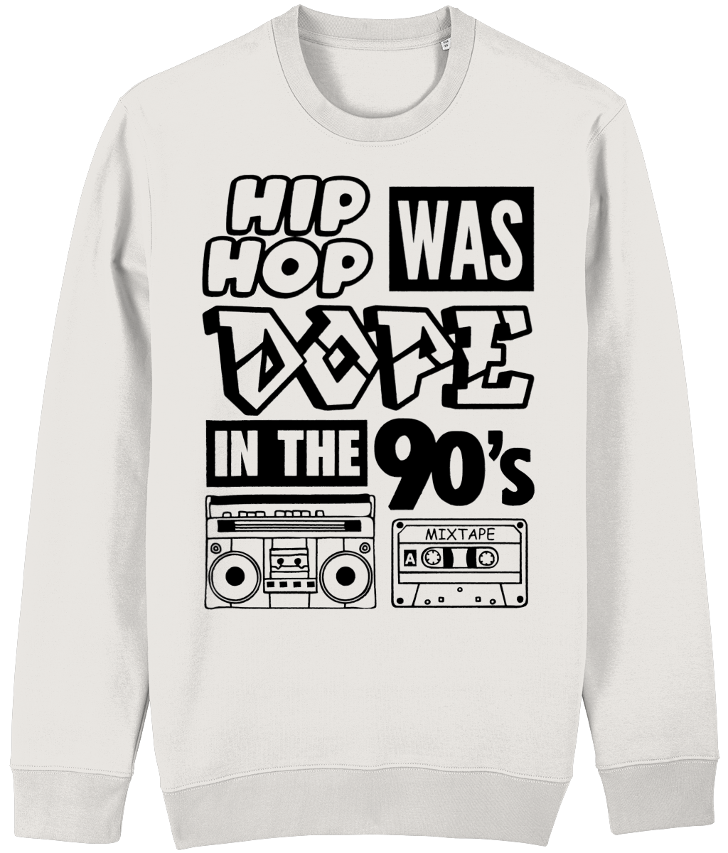 SWEATSHIRT HIPHOPWASDOPE BLACK