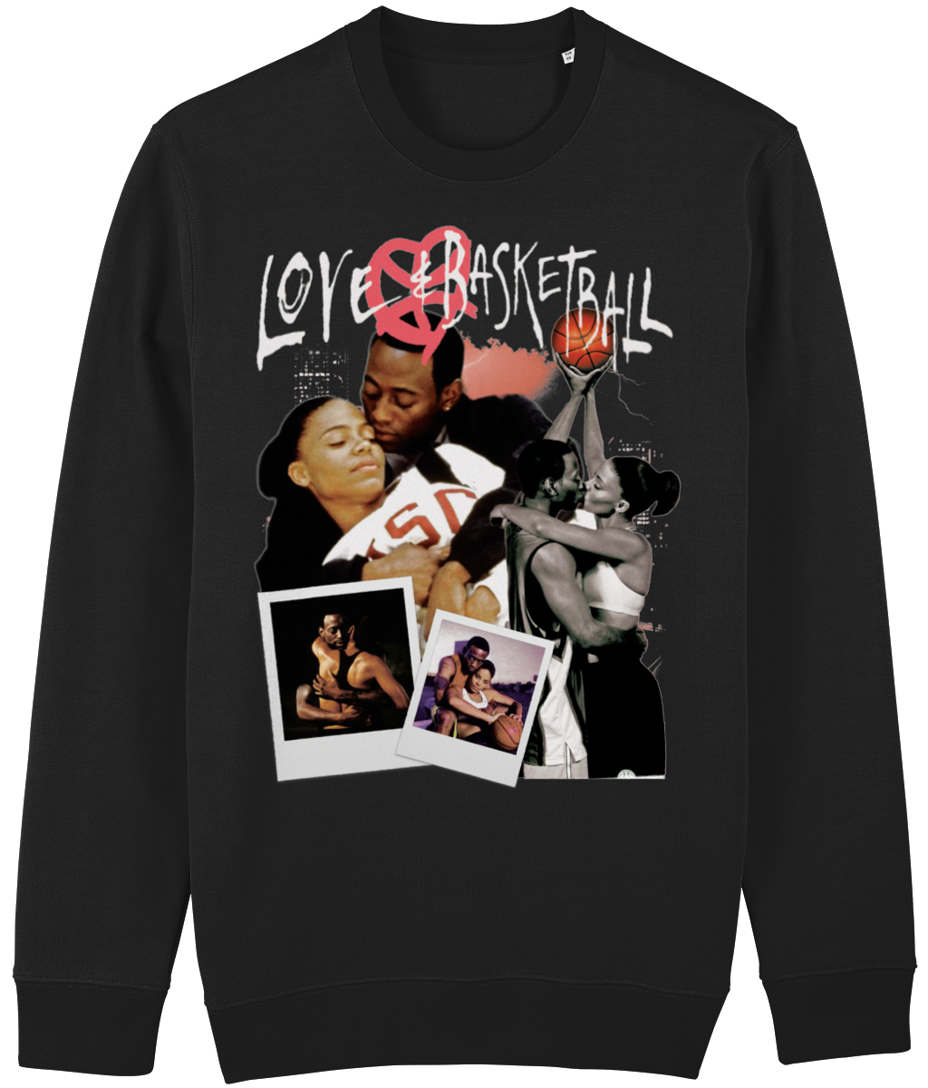 SWEATSHIRT LOVE & BASKETBALL