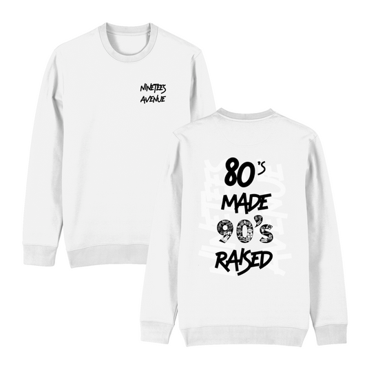 NINETEES ESSENTIALS 80S MADE 90S RAISED SWEATSHIRT