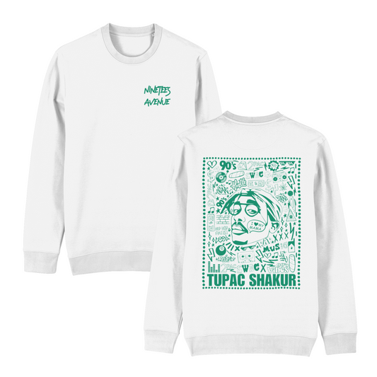 SWEATSHIRT TUPAC GREEN #6