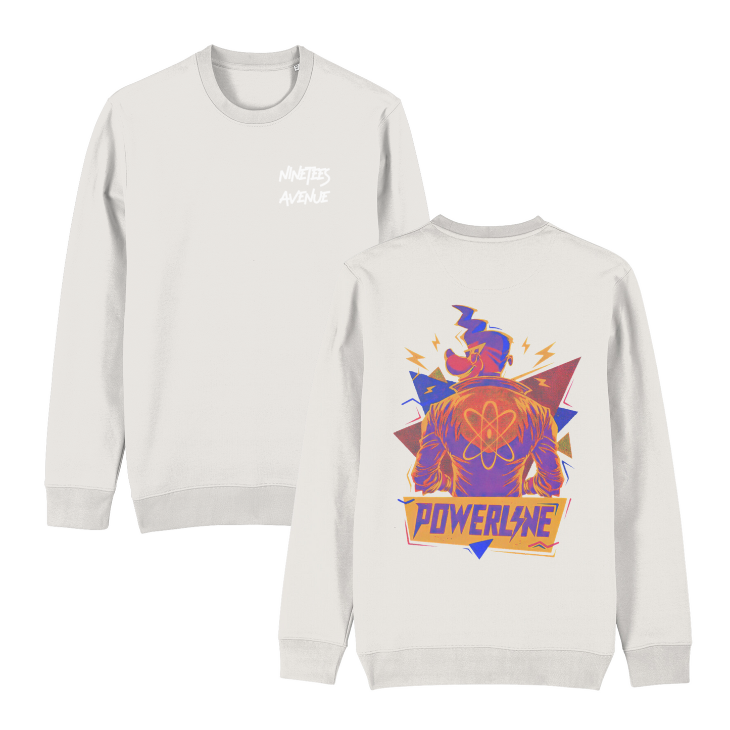 SWEATSHIRT POWERLINE BACK