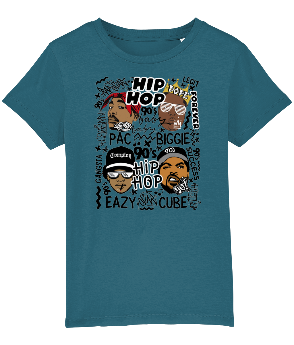 KIDS T-SHIRT 90S RAPPERS