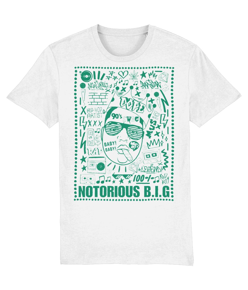 T-SHIRT BIGGIE GREEN