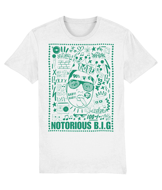 T-SHIRT BIGGIE GREEN