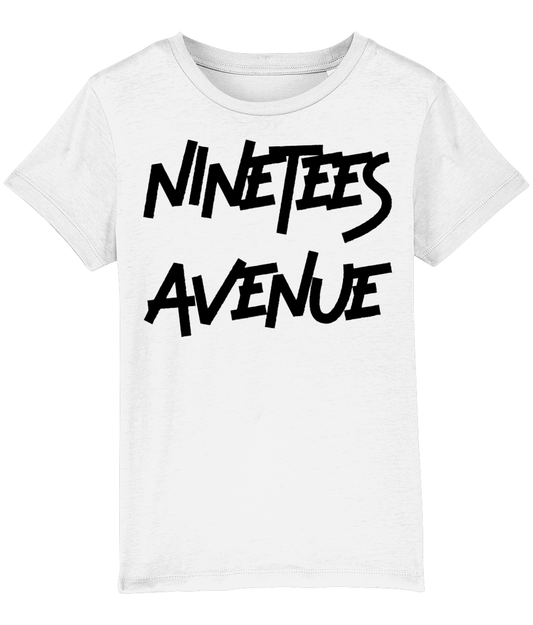 KIDS NINETEES ESSENTIALS BLACK-O-SHIRT