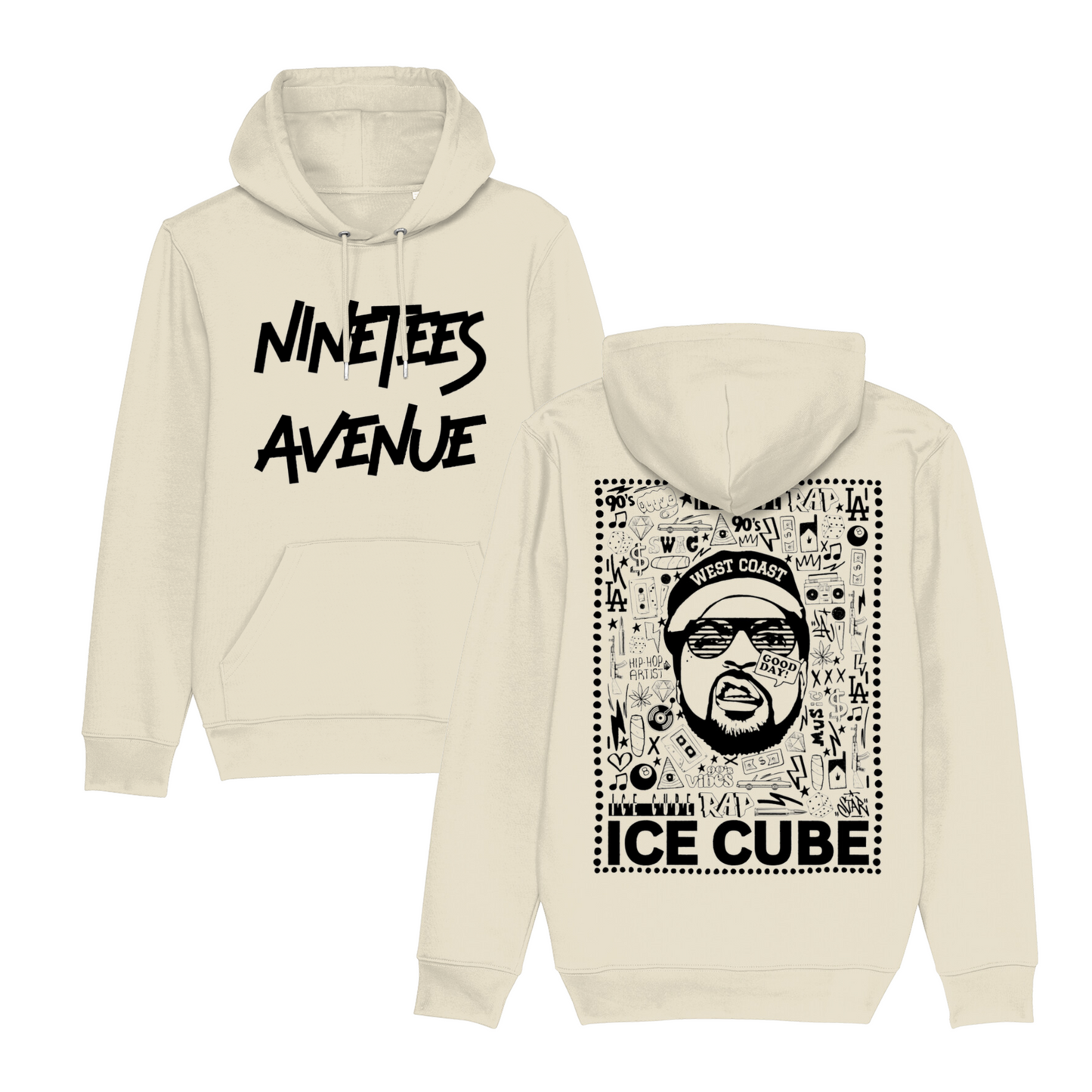 HOODIE ICE CUBE BLACK #3