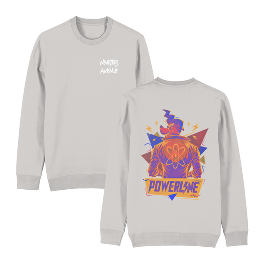 SWEATSHIRT POWERLINE BACK