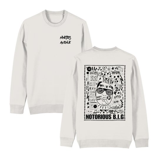 SWEATSHIRT BIGGIE BLACK