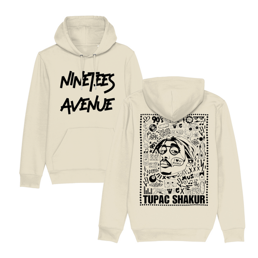 HOODIE TUPAC BLACK #6