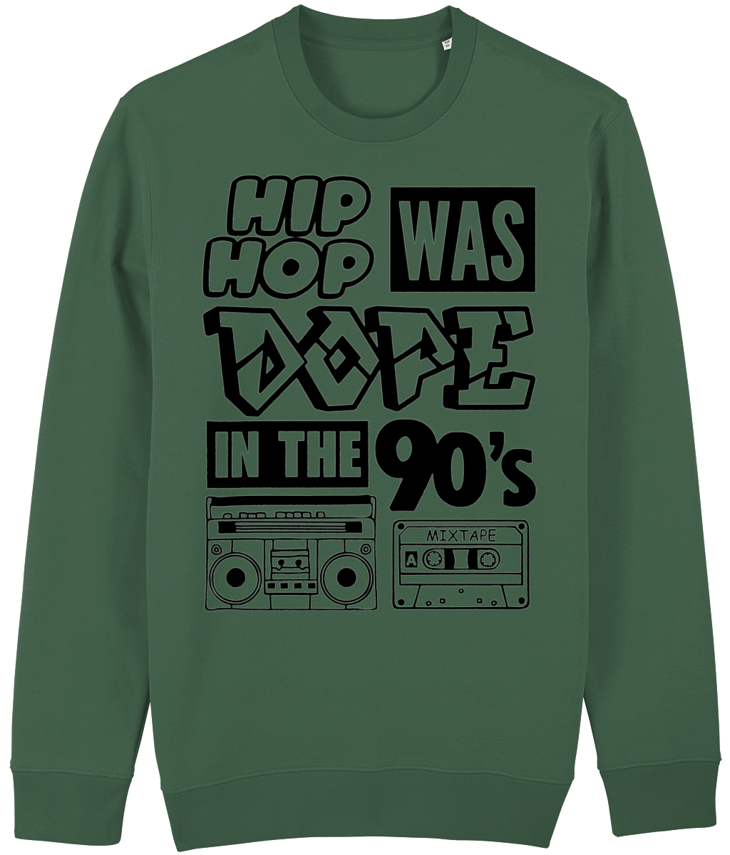 SWEATSHIRT HIPHOPWASDOPE BLACK