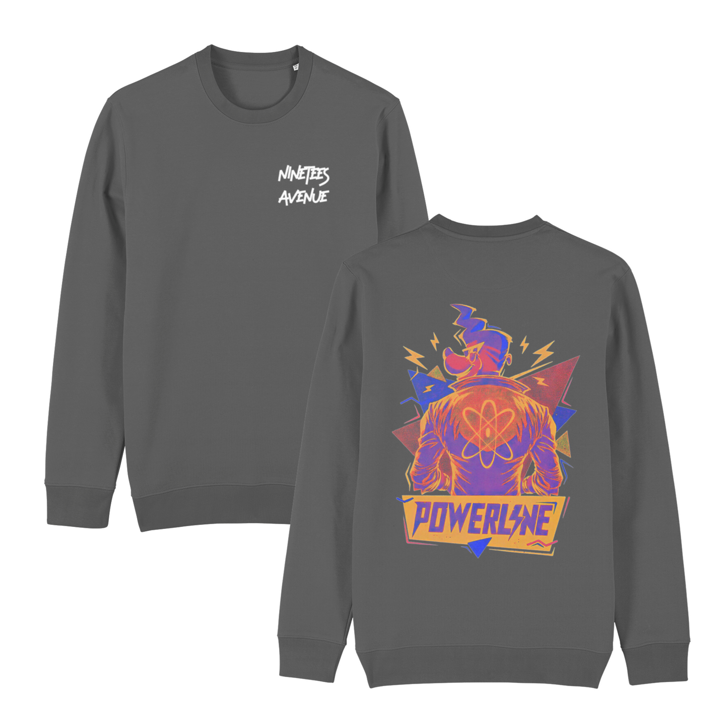 SWEATSHIRT POWERLINE BACK