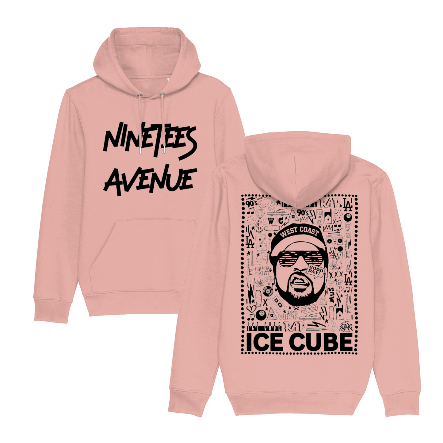 HOODIE ICE CUBE BLACK #3