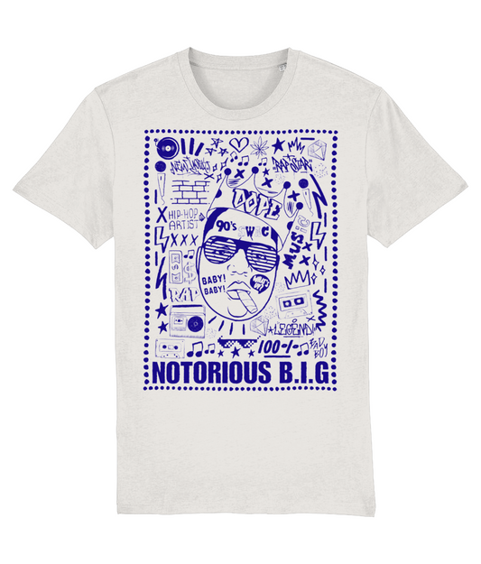 T-SHIRT BIGGIE BLUE