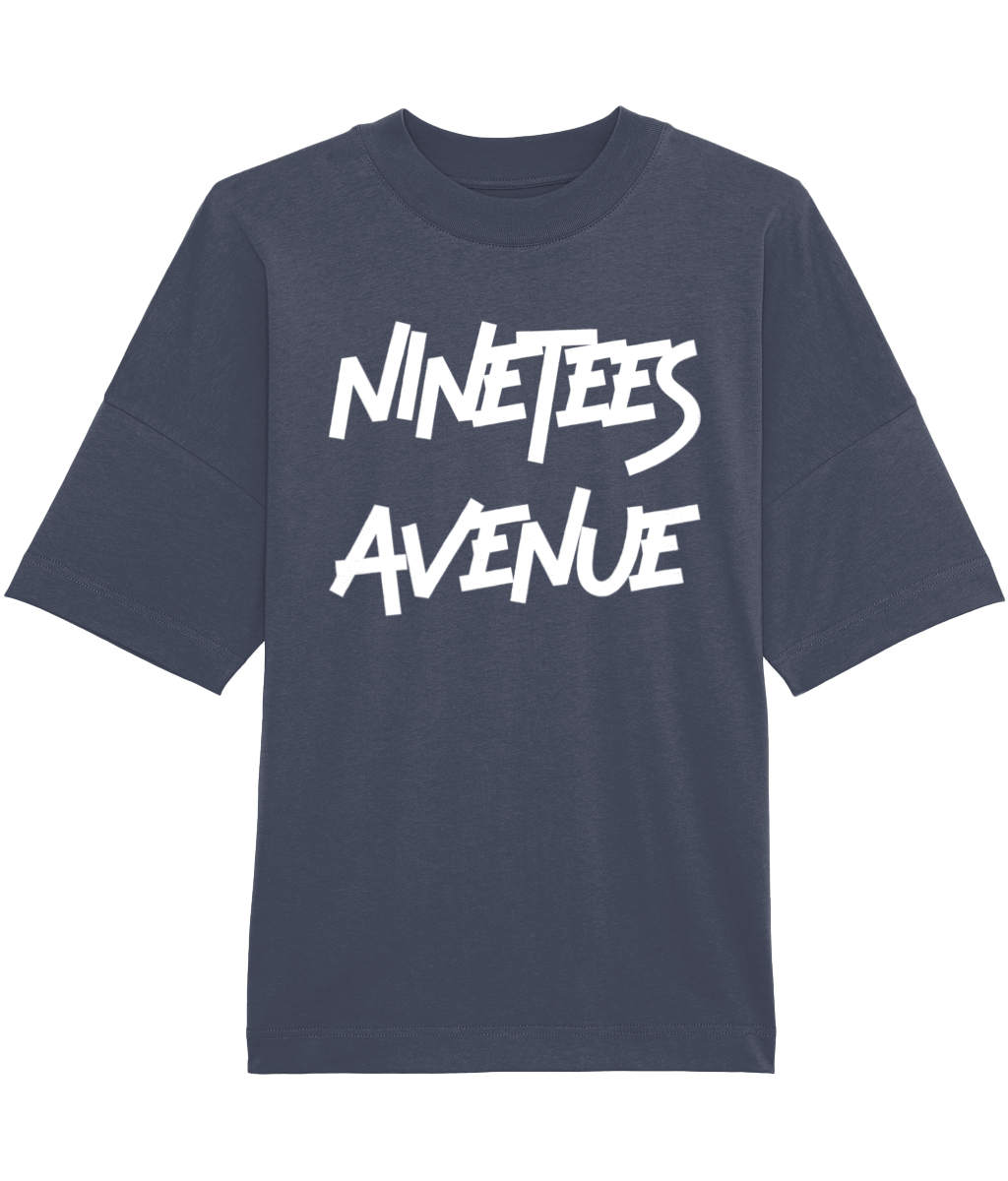 NINETEES ESSENTIALS OVERSIZED WHITE-O-SHIRT