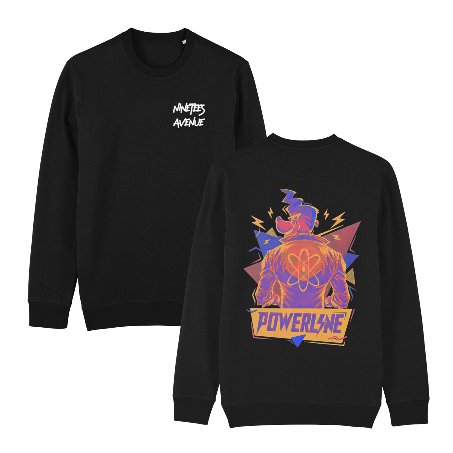 SWEATSHIRT POWERLINE BACK