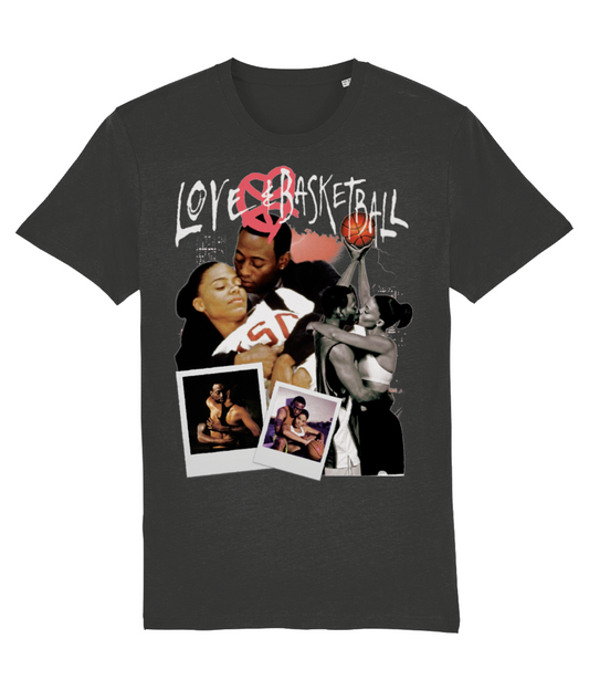 T-SHIRT LOVE & BASKETBALL