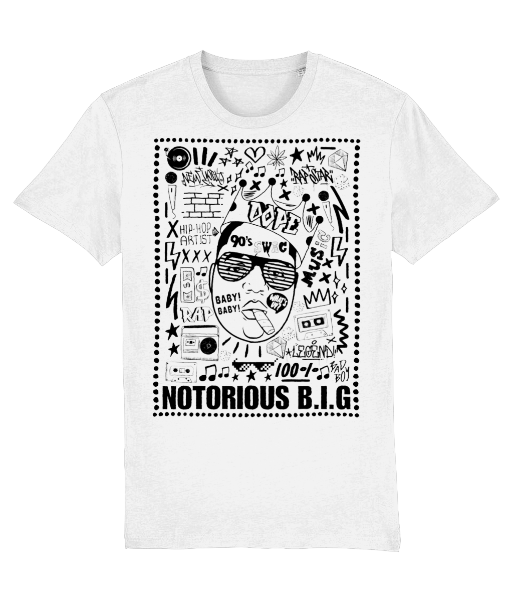 T-SHIRT BIGGIE BLACK