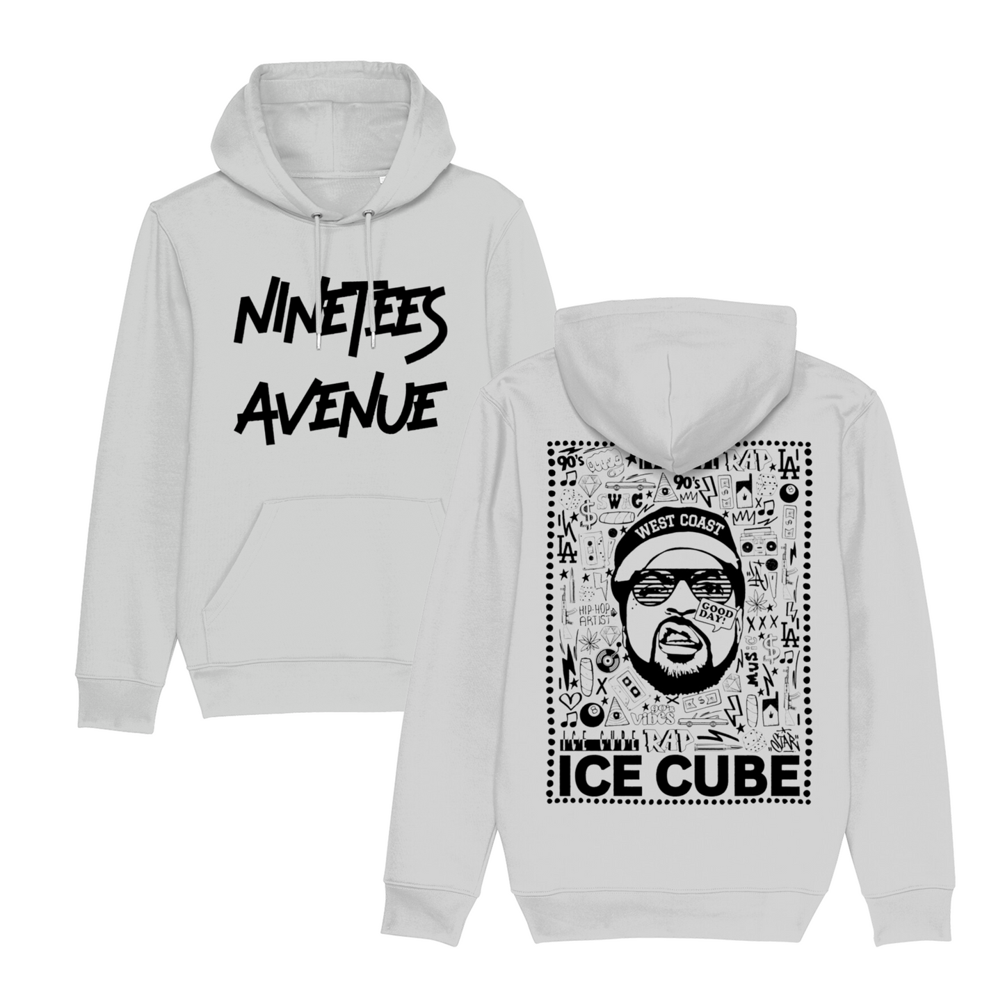 HOODIE ICE CUBE BLACK #3