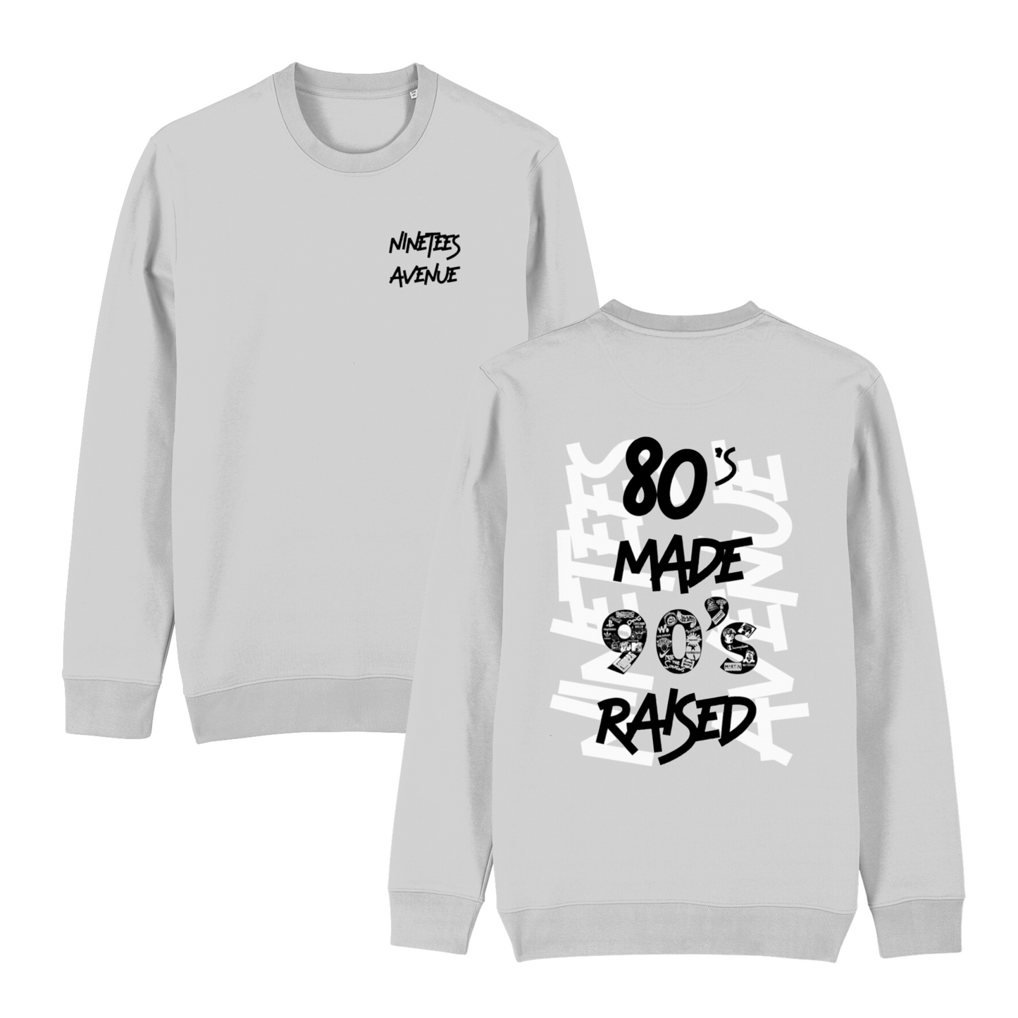 NINETEES ESSENTIALS 80S MADE 90S RAISED SWEATSHIRT