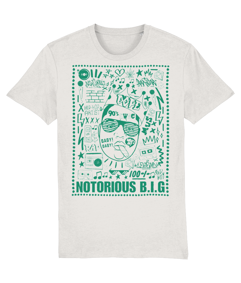 T-SHIRT BIGGIE GREEN