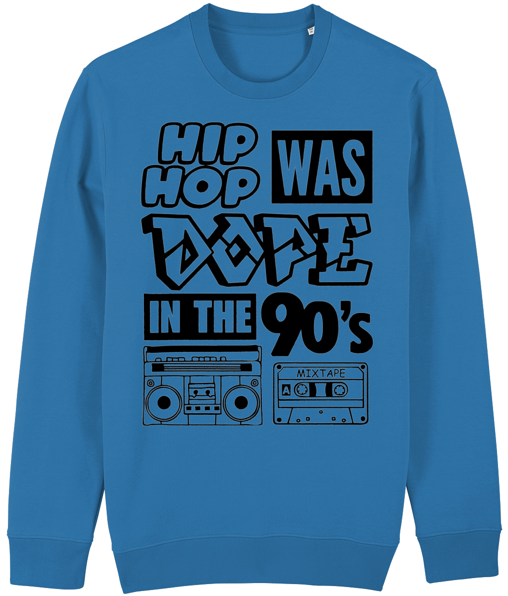 SWEATSHIRT HIPHOPWASDOPE BLACK