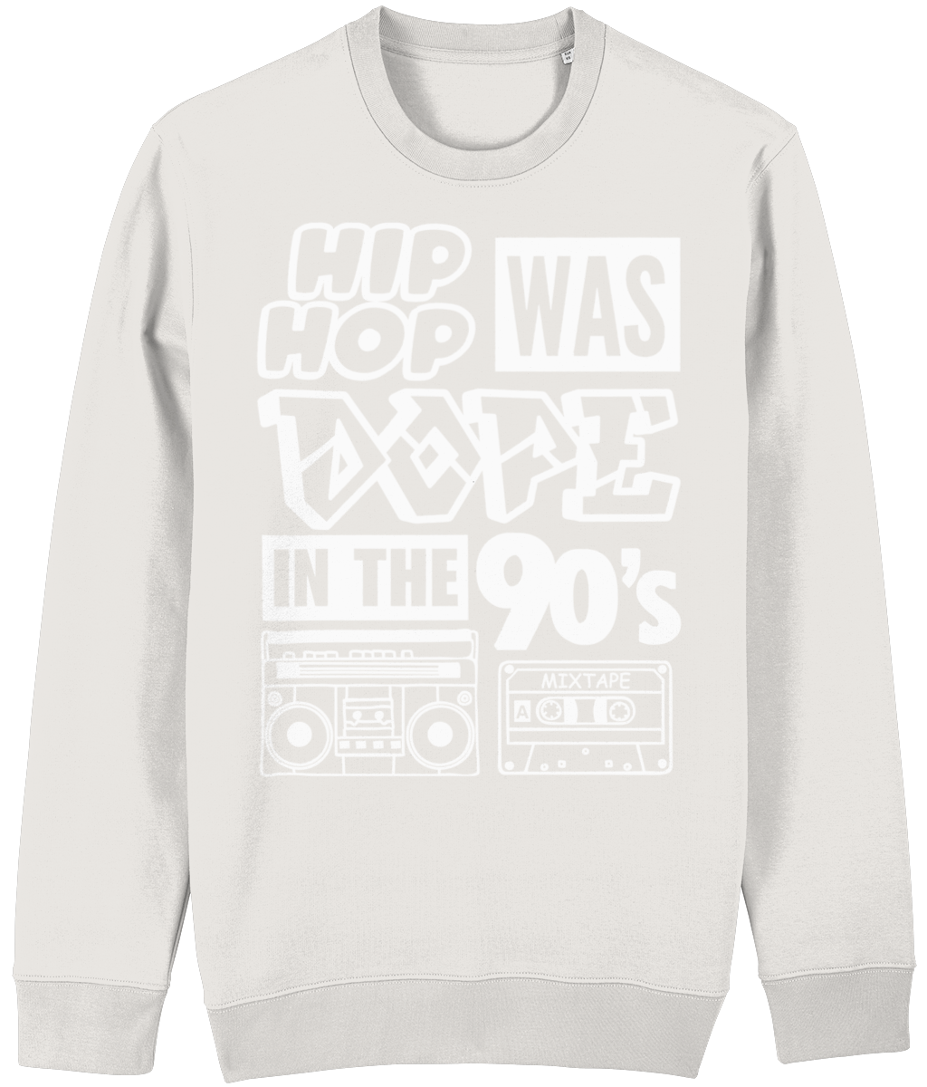 SWEATSHIRT HIPHOPWASDOPE WHITE