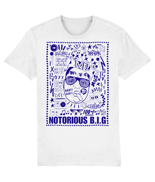 T-SHIRT BIGGIE BLUE