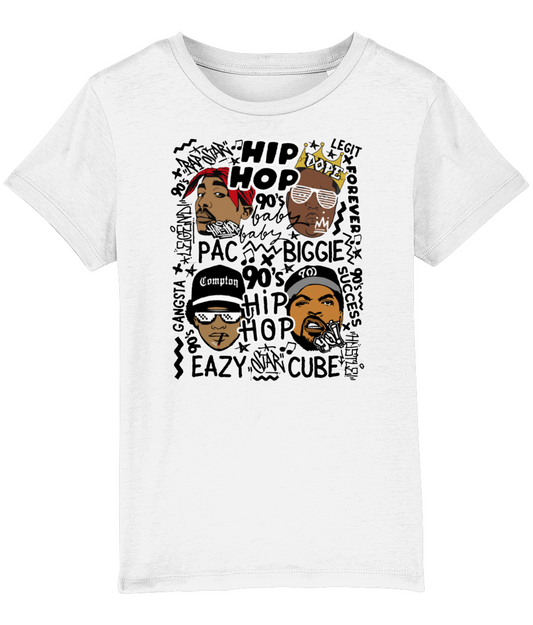 KIDS T-SHIRT 90S RAPPERS