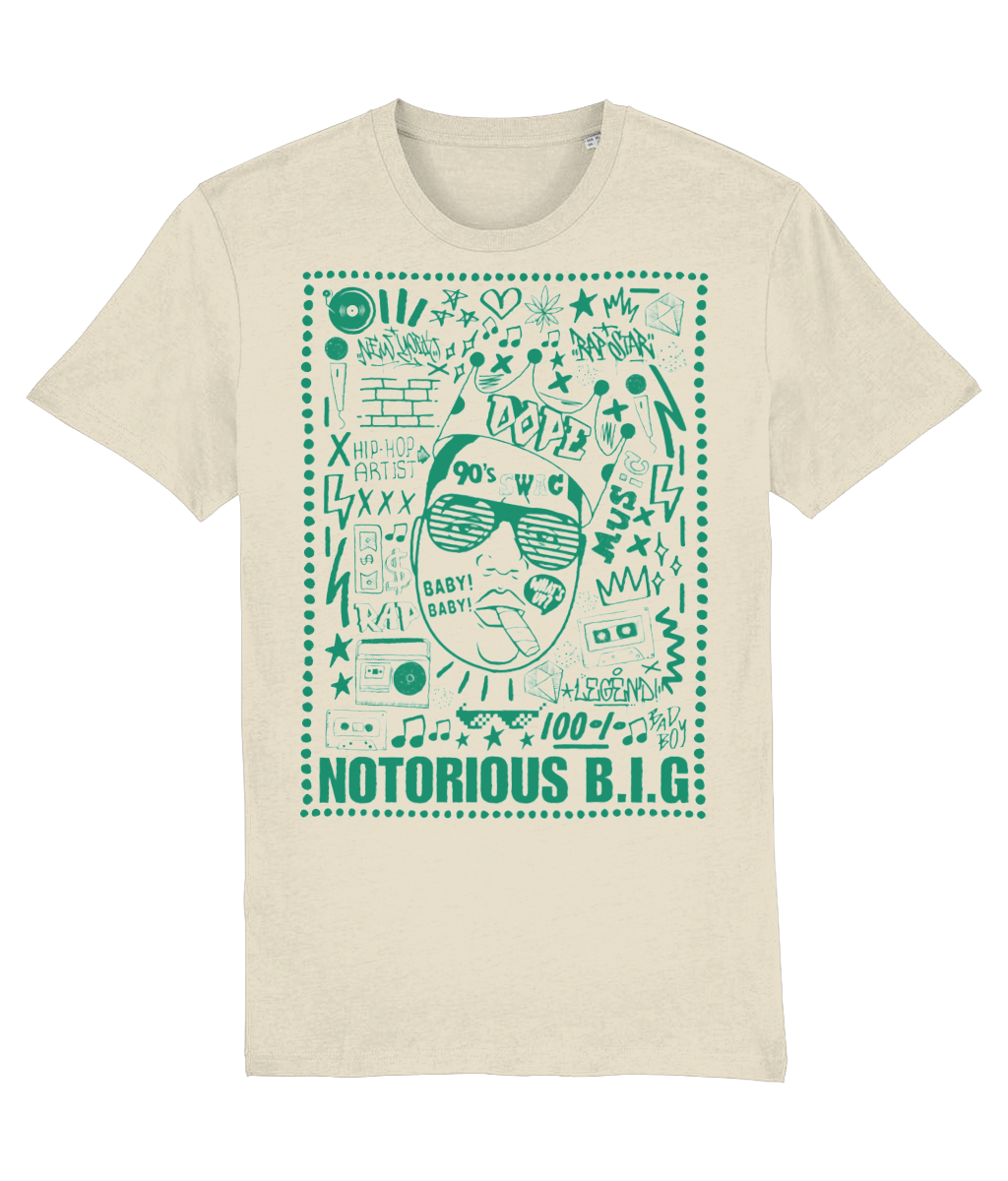 T-SHIRT BIGGIE GREEN