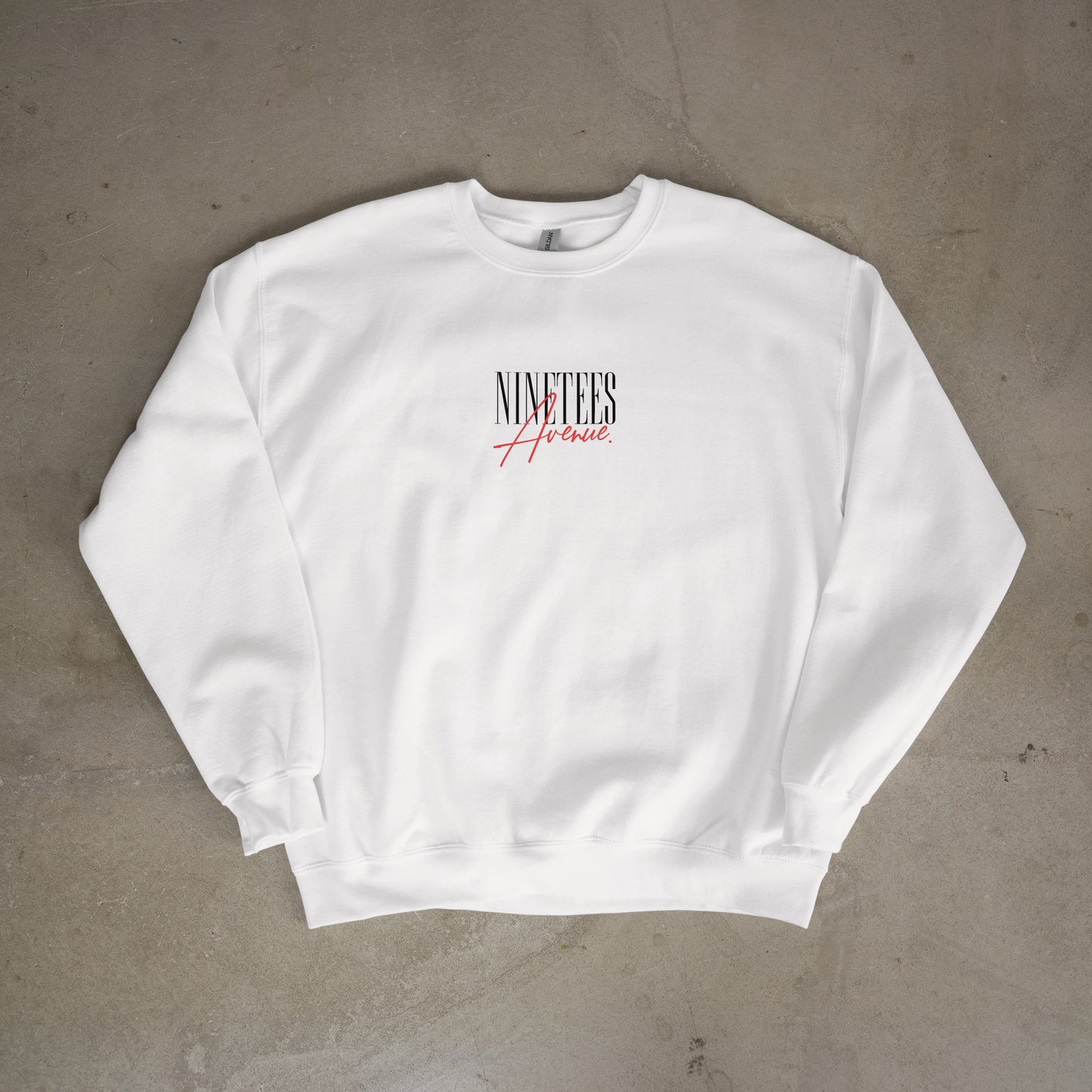 SIGNATURE SWEATER WHITE