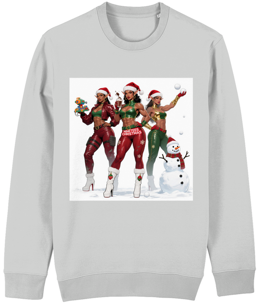NINETEES CHRISTMAS FEMALE ELFS SWEATER