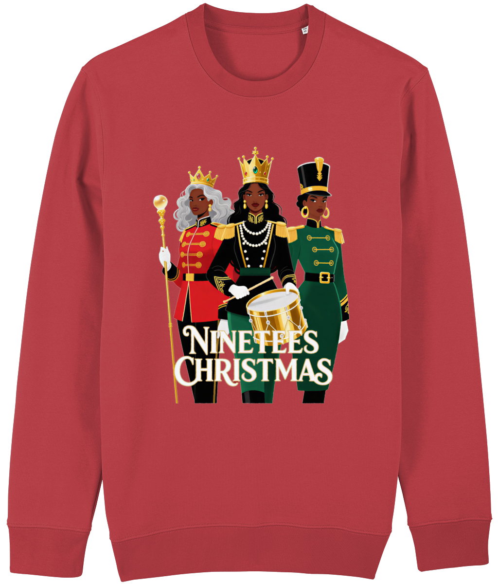NINETEES CHRISTMAS NUTCRACKING SWEATER