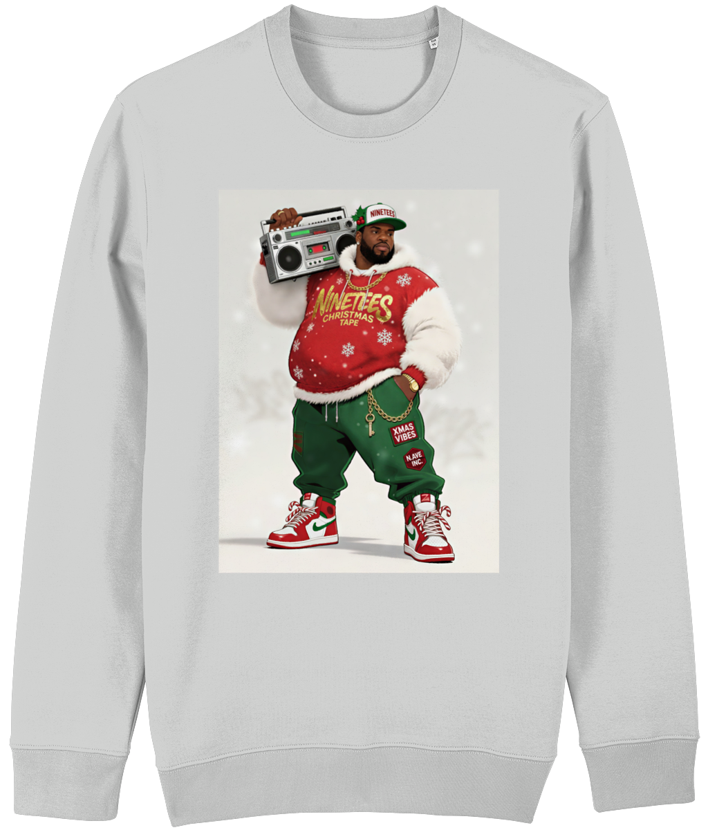 NINETEES CHRISTMAS TAPE SWEATER