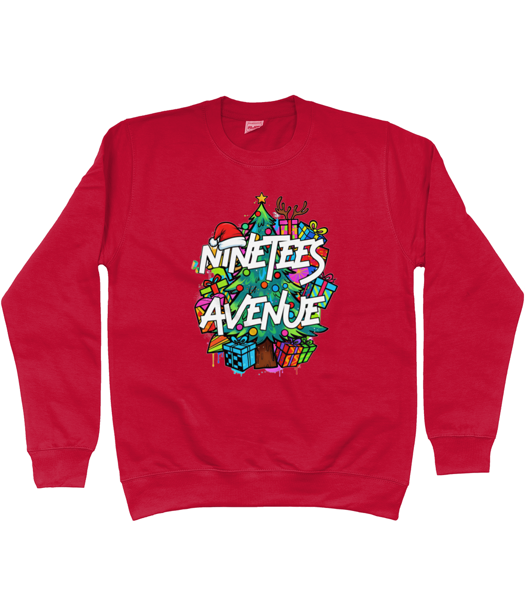 KIDS NINETEES AVENUE CHRISTMAS SWEATER
