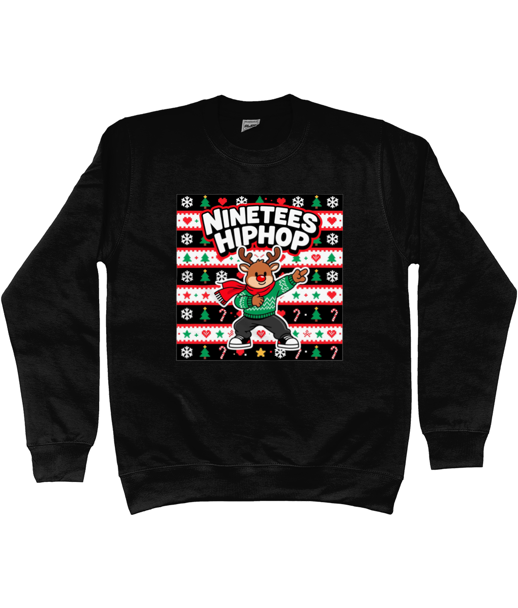 KIDS NINETEES HIPHOP CHRISTMAS SWEATER
