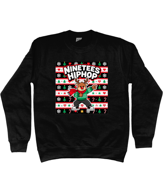KIDS NINETEES HIPHOP CHRISTMAS SWEATER