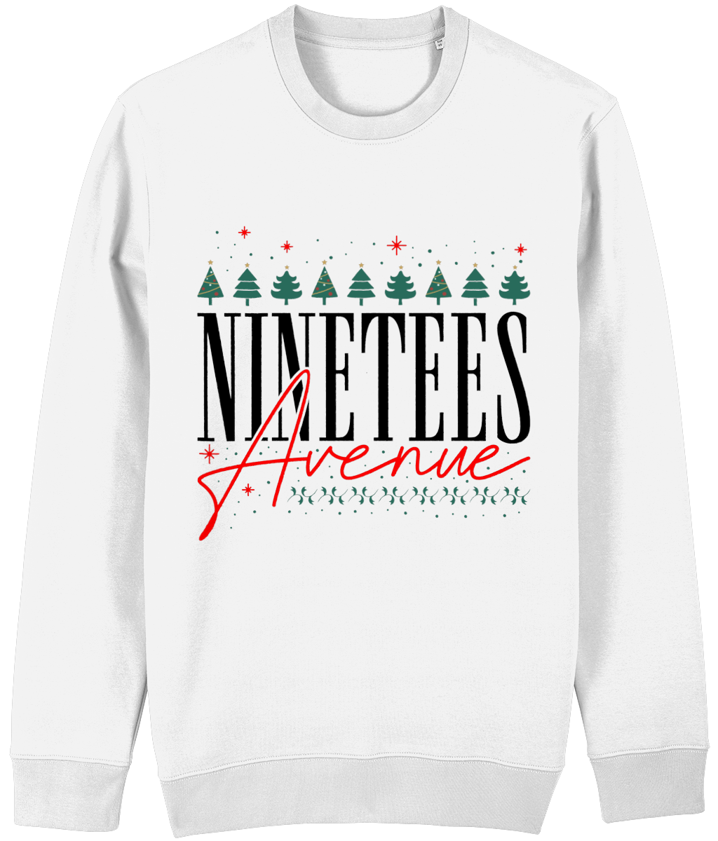 NINETEES CHRISTMAS SIGNATURE SWEATER
