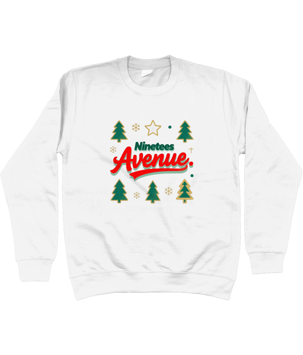 KIDS NINETEES AVENUE CHRISTMASTREES SWEATER