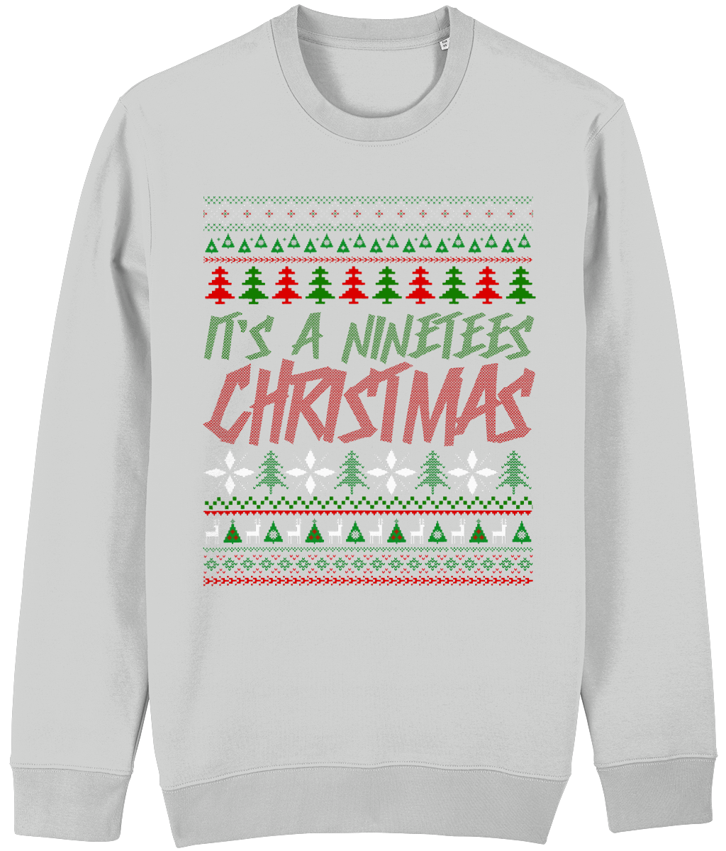 IT'S A NINETEES CHRISTMAS UGLY SWEATER