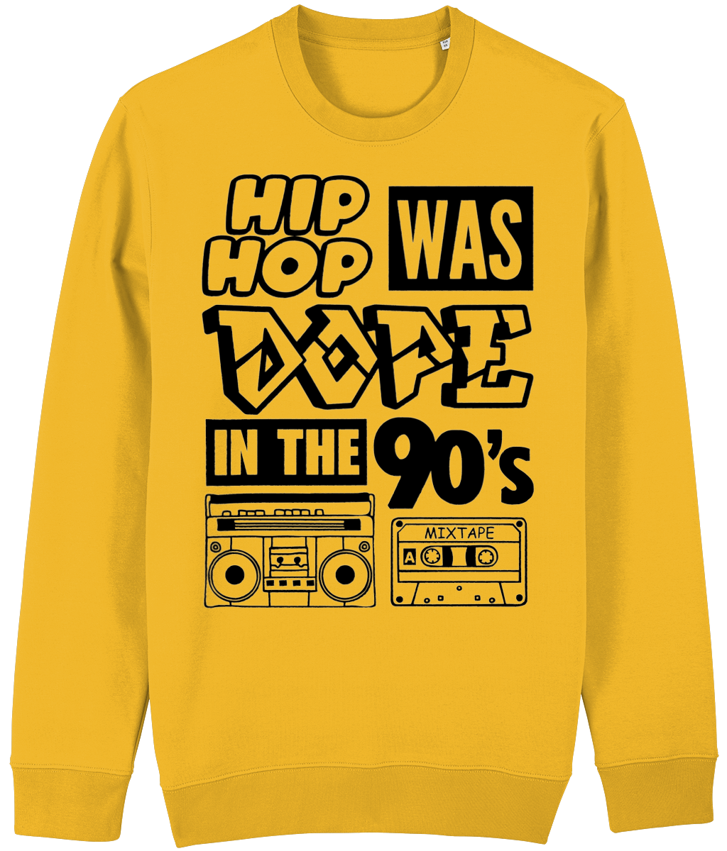 SWEATSHIRT HIPHOPWASDOPE BLACK