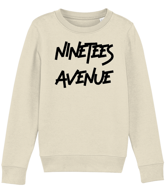 BABIES NINETEES ESSENTIALS BLACK-O-SWEATSHIRT