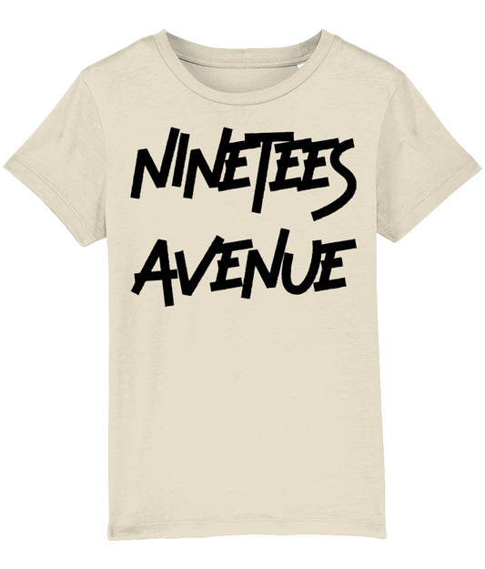 KIDS NINETEES ESSENTIALS BLACK-O-SHIRT