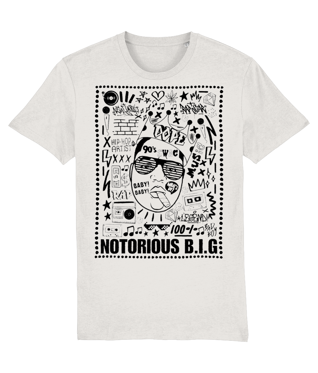 T-SHIRT BIGGIE BLACK