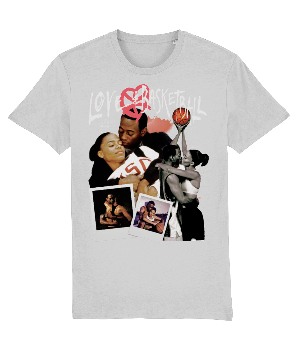 T-SHIRT LOVE & BASKETBALL