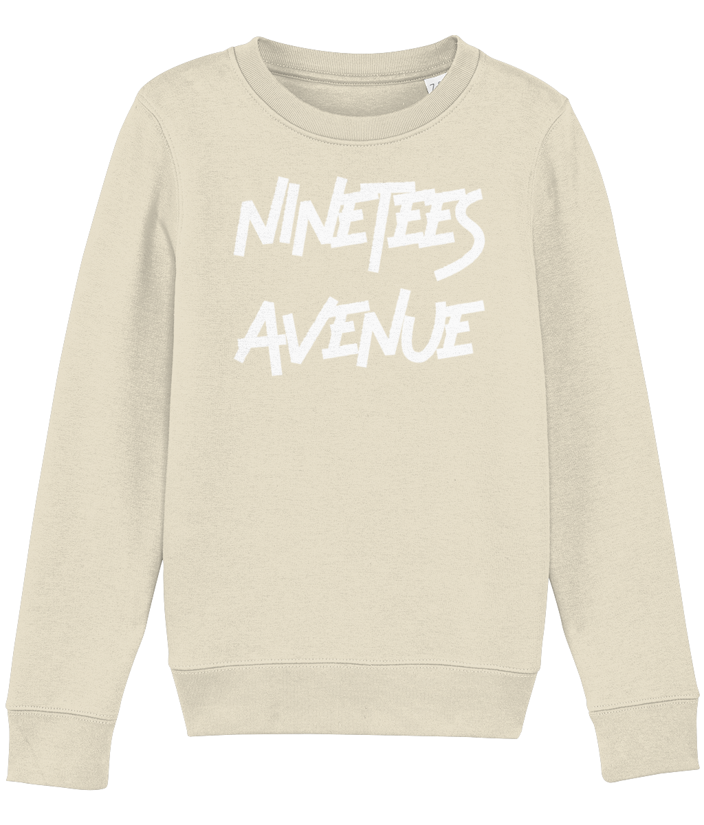 BABIES NINETEES ESSENTIALS WHITE-O-SWEATSHIRT