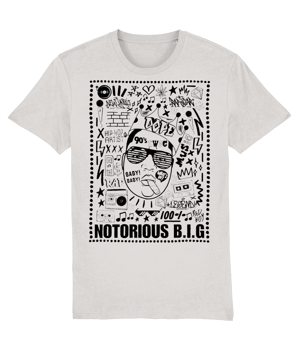 T-SHIRT BIGGIE BLACK